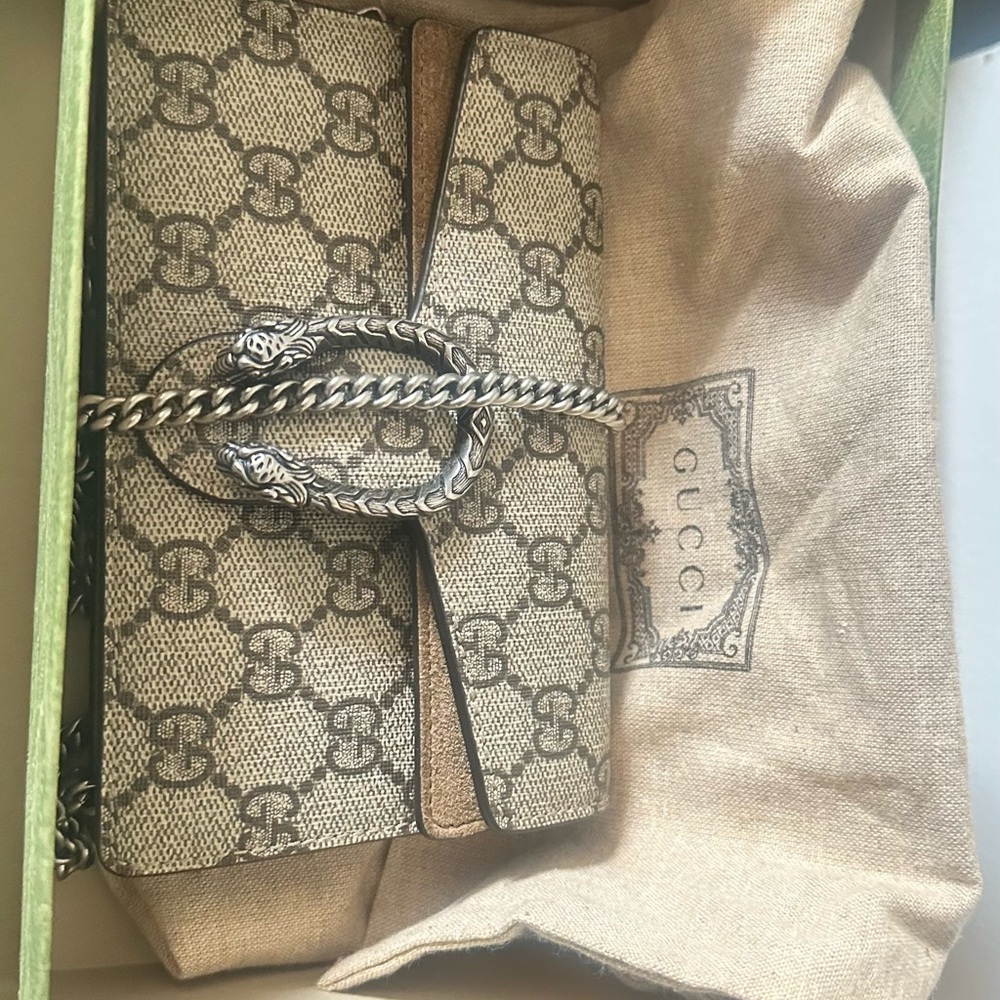 Authentic Gucci dionysus super mini Shoulder Bag